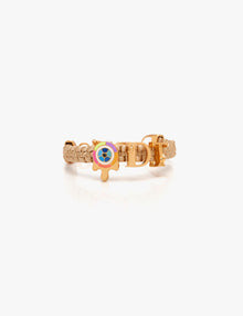 gold link bracelet