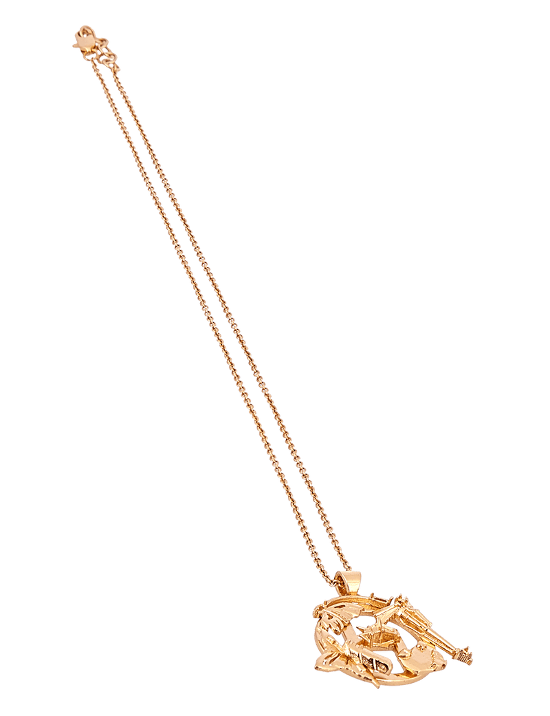 gold mini pendant