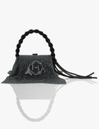 Grey Crystal Bag
