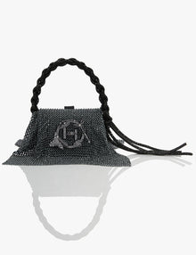 Grey Crystal Bag