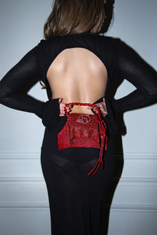 Promiscuous Red Crystal Furbie Handbag