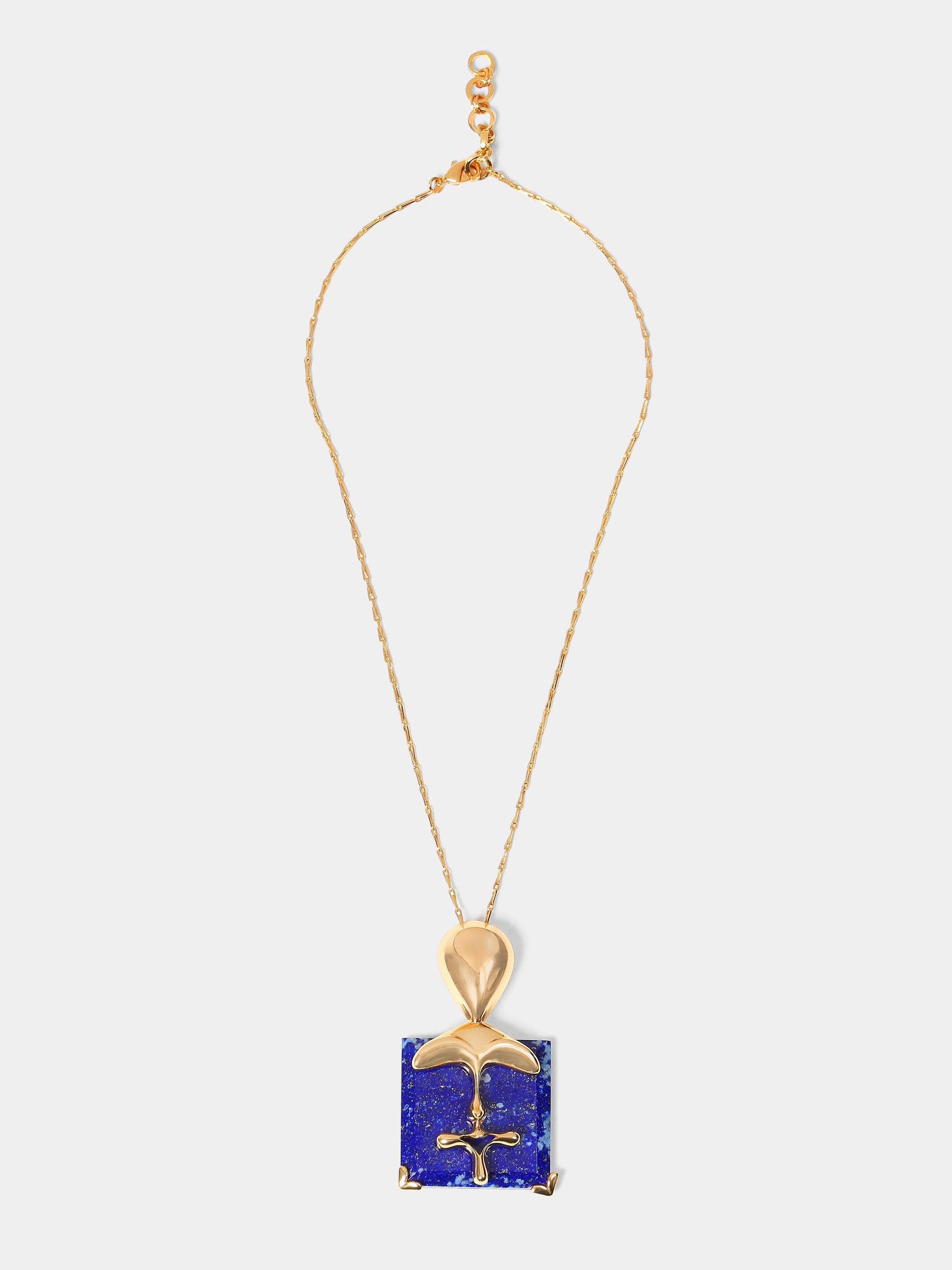 The XL Lazuli Sculpt Pendant