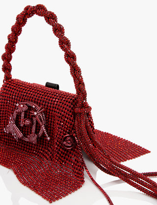 luxury red bag