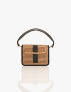 The OH V Furbie Handbag in Jute