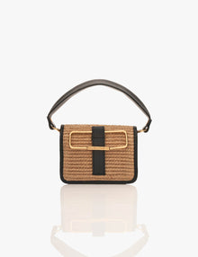 The OH V Furbie Handbag in Jute