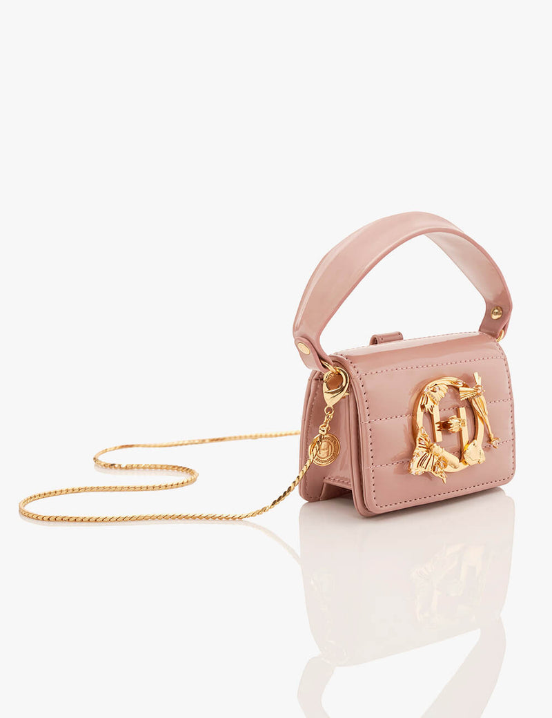 OH V Furbie Handbag in Dusty Pink