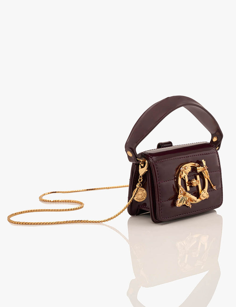 OH V Furbie Handbag in Merlot