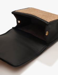 The OH V Furbie Handbag in Jute