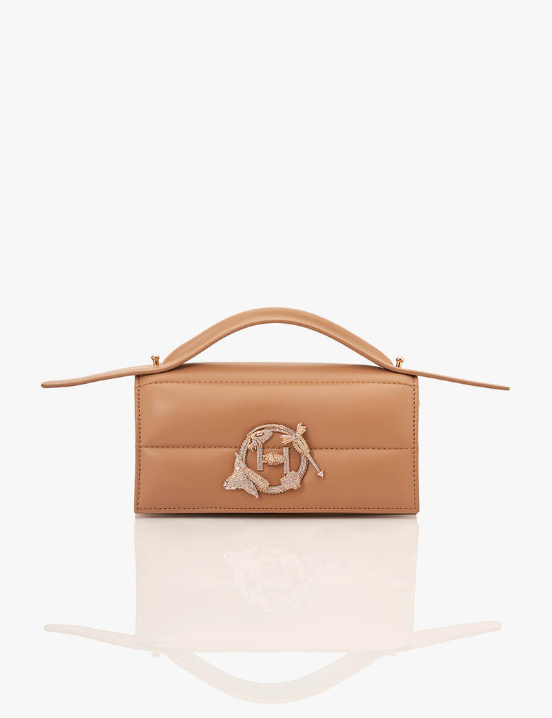 The OH V Paparazzi Handbag in Sand