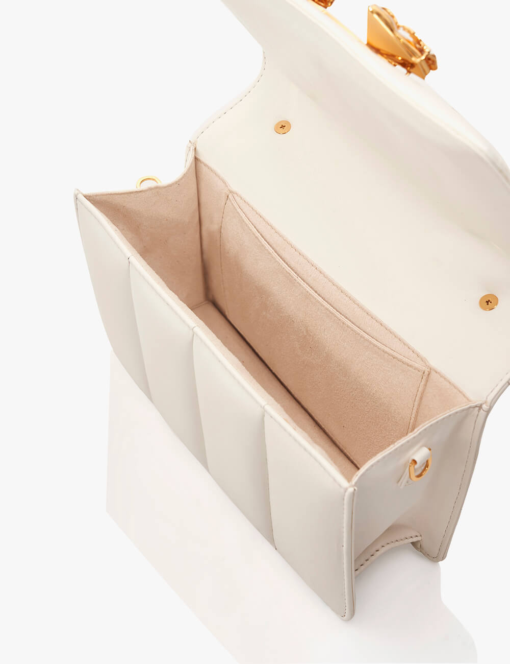 The Midi Disco Handbag in Shell