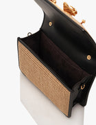 The Midi Disco Handbag in Jute