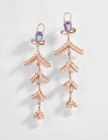 pearl dangler earrings