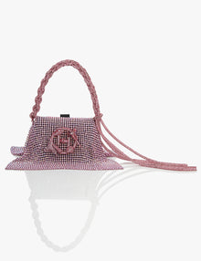 pink crystal bag