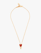 red heart pendant