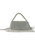 silver midi bag