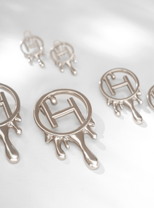 silver plated earrings collection
