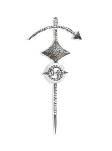 trending pearl ear cuff earrings