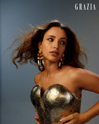 tripti dimri wearing The Feriae Earrings
