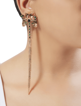 zip style earrings