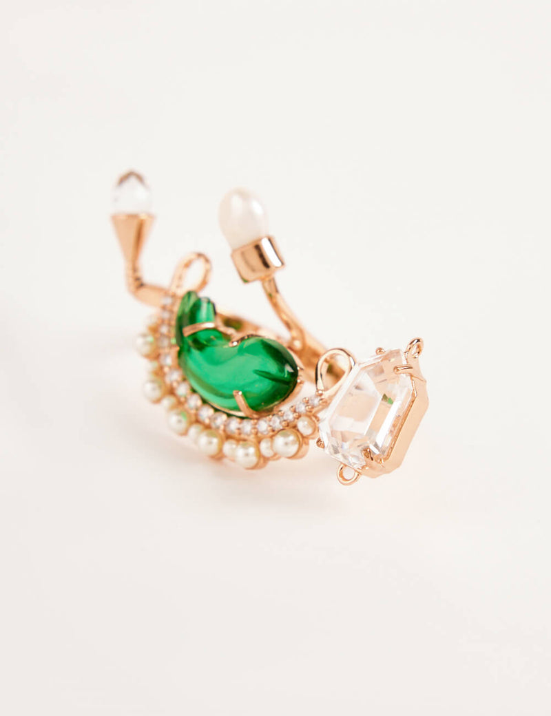 Le Palmier Double Ring