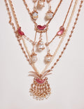 Le Cleo Dewdrop Multilayer Necklace