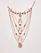 Le Cleo Dewdrop Multilayer Necklace