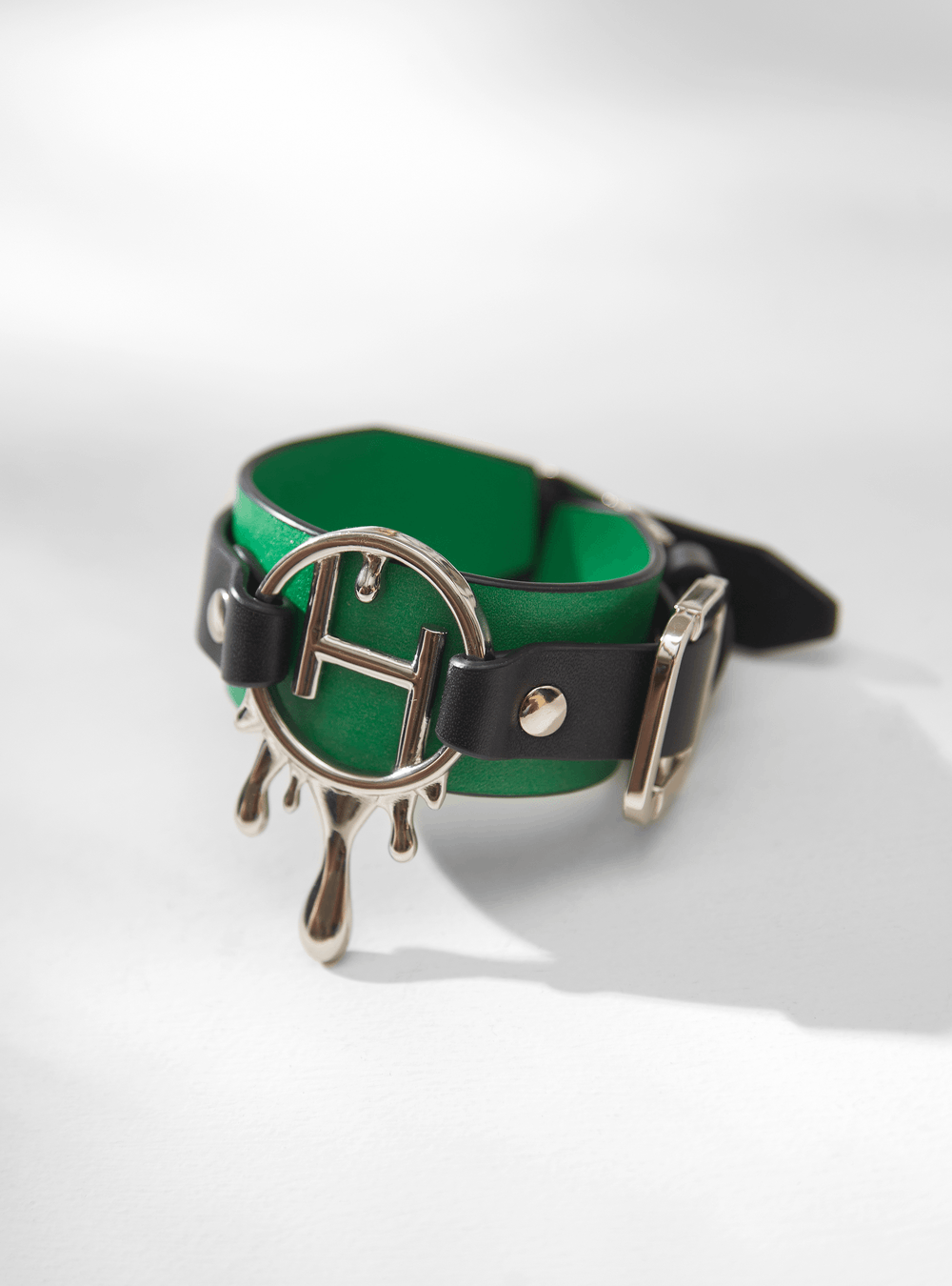 Swarovski Cross Signature Bracelet, Leather, Black, Rose-gold tone plated  5115156 - Morré Lyons Jewelers