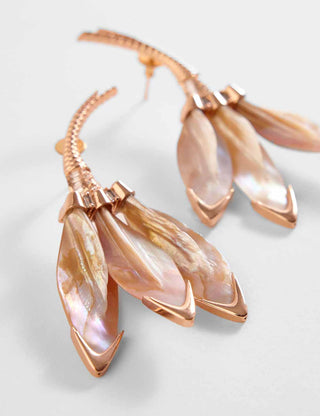22kt gold drop earrings