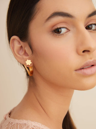 22kt gold plating earrings