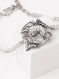 22kt silver choker