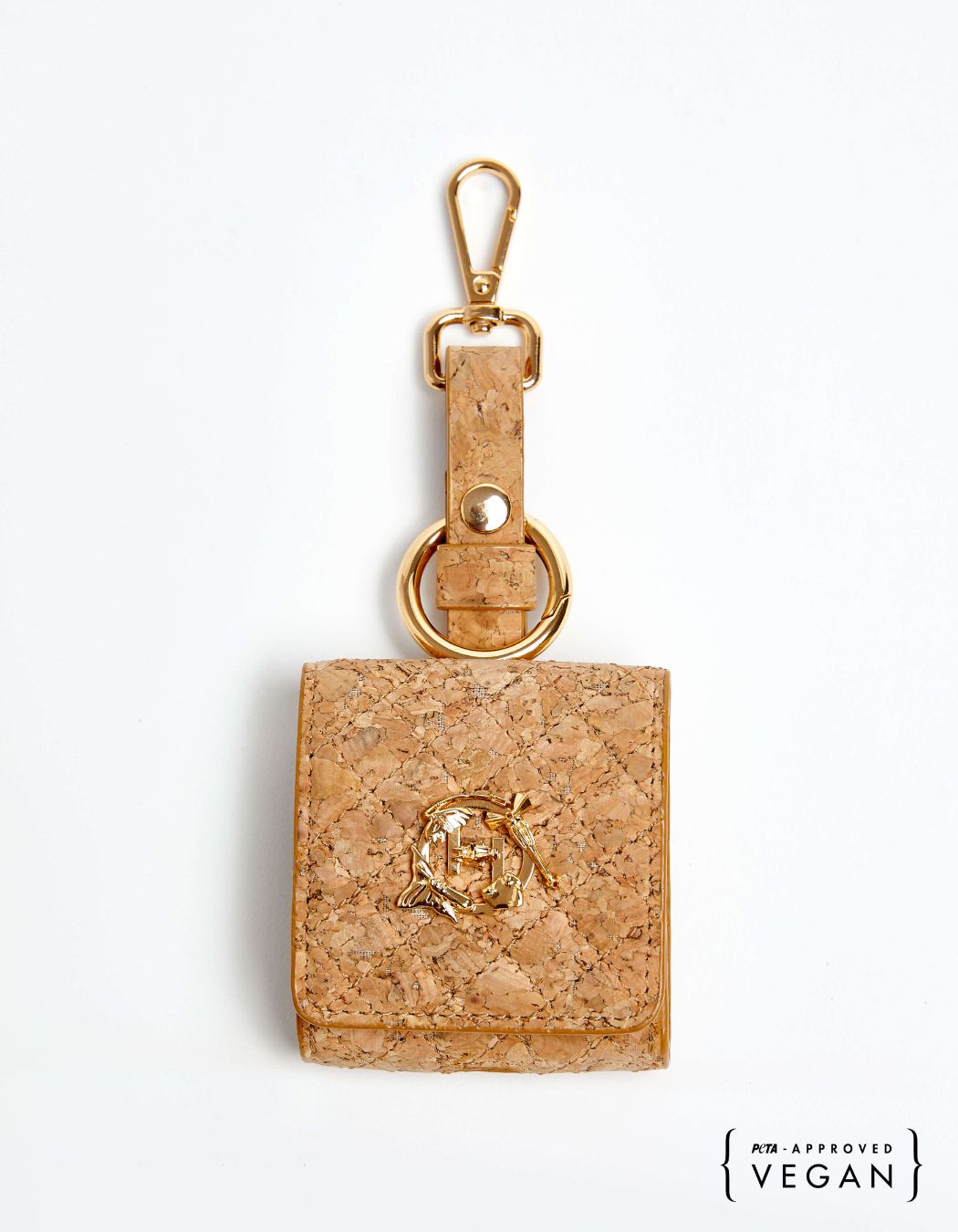 Summiyya (House of Misu) in The Oh V Birdy Airpods Case - Beige Cork –  Outhouse Jewellery