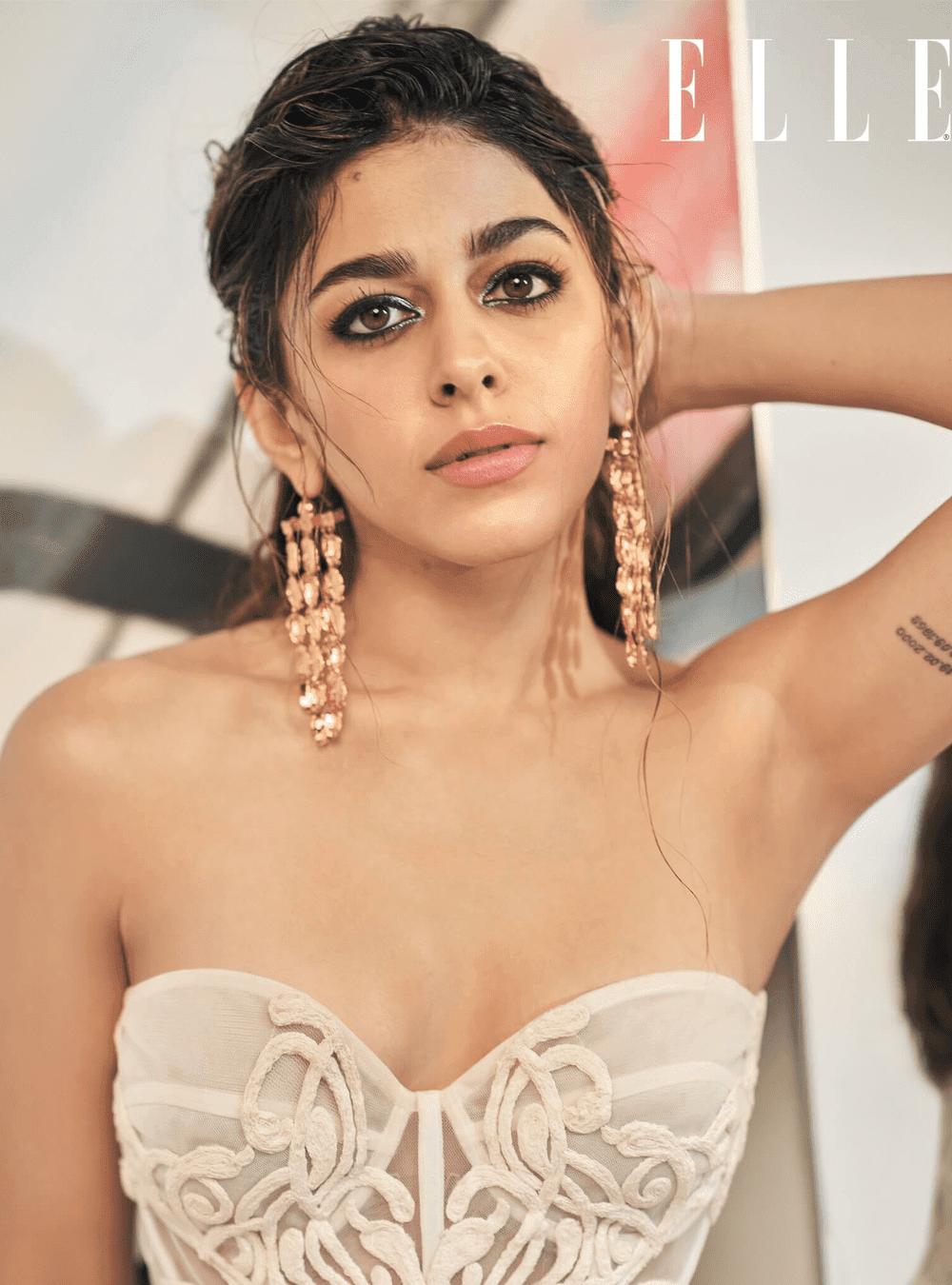 Alaya F in Outhouse Statement Earring