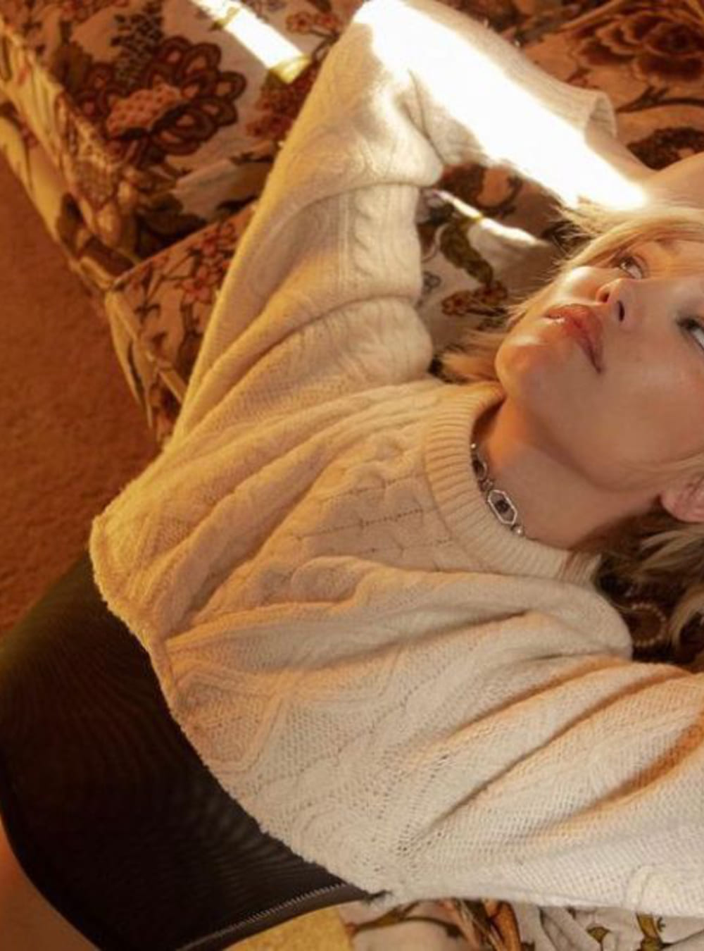 American Singer Grace Vanderwaal Wearing Outhouse Necklace