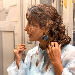 Bollywood celebrity stud earrings