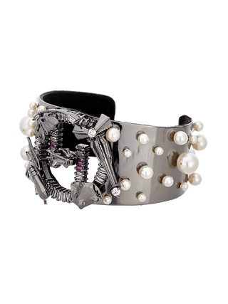 Bracelet for women in gunmetal