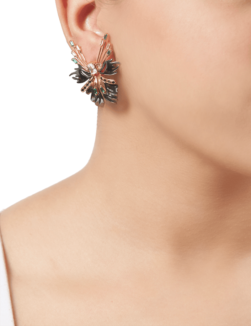 Butterfly Design Stud Earrings
