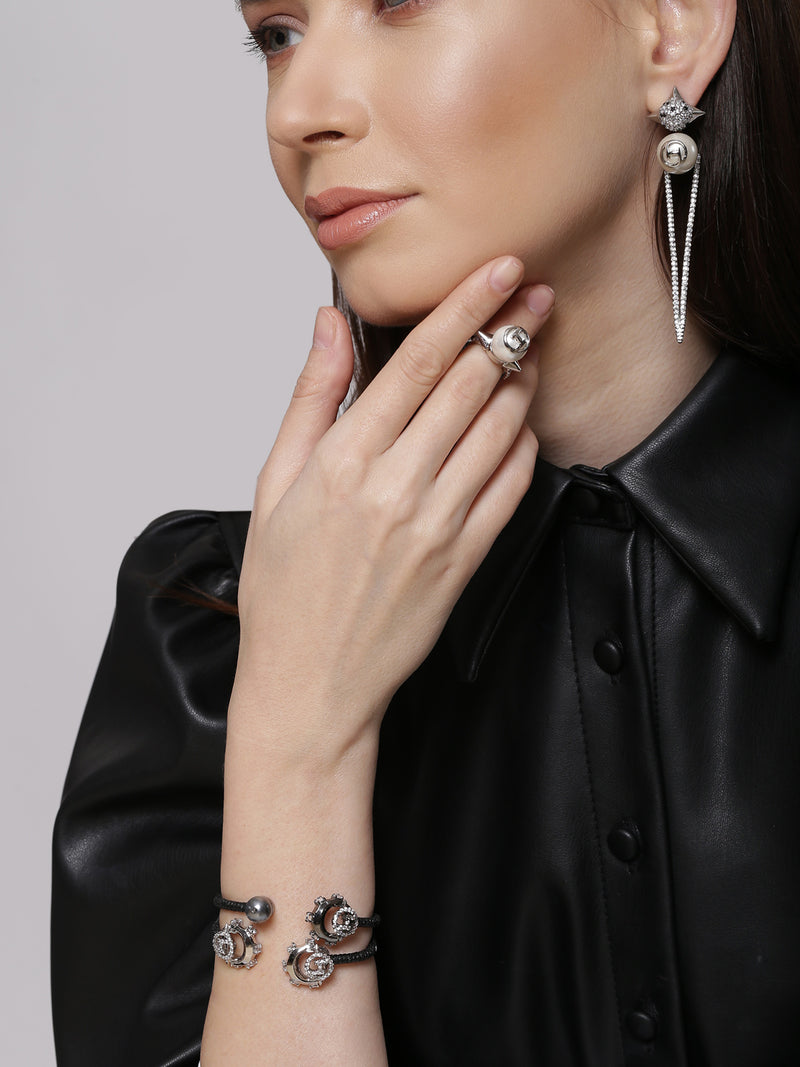 Premium gunmetal bracelet