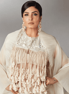 Drip OH River Rose Shoulder Grazers Earrings