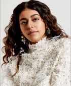 Celebrity stud drop earrings