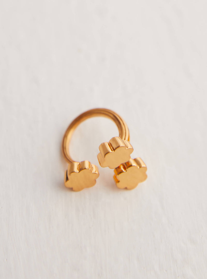 gold clump ring
