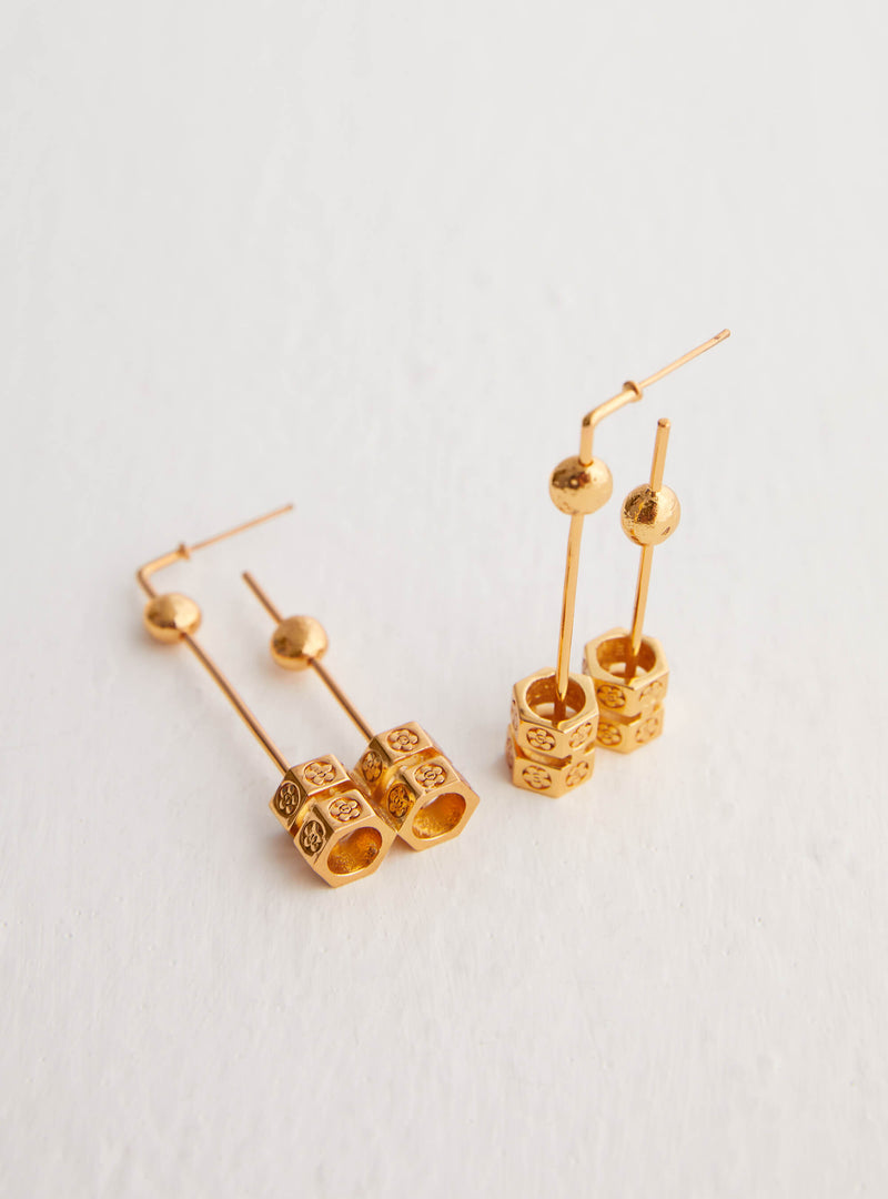 Designer Gold Earrings