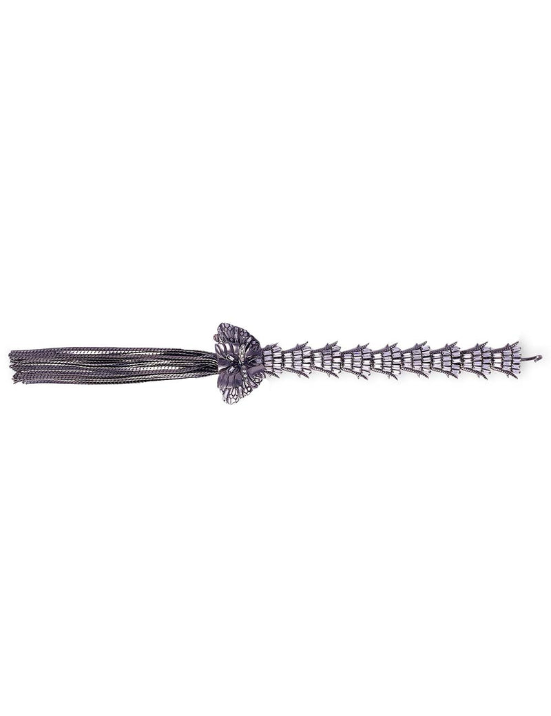 Designer bracelets for women in gunmetal