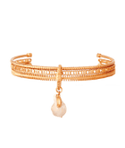 Designer choker necklace in gold plating