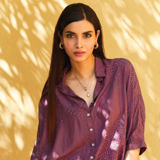 Diana Penty in Outhouse Jewellery Orion Stud Earrings