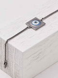 Evil eye charms chain bracelet