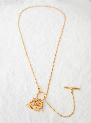 Fashion Pendant Necklace In Gold