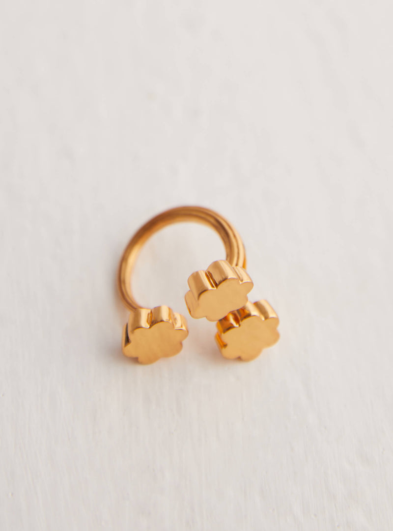 Floral Design Contemporary Ring