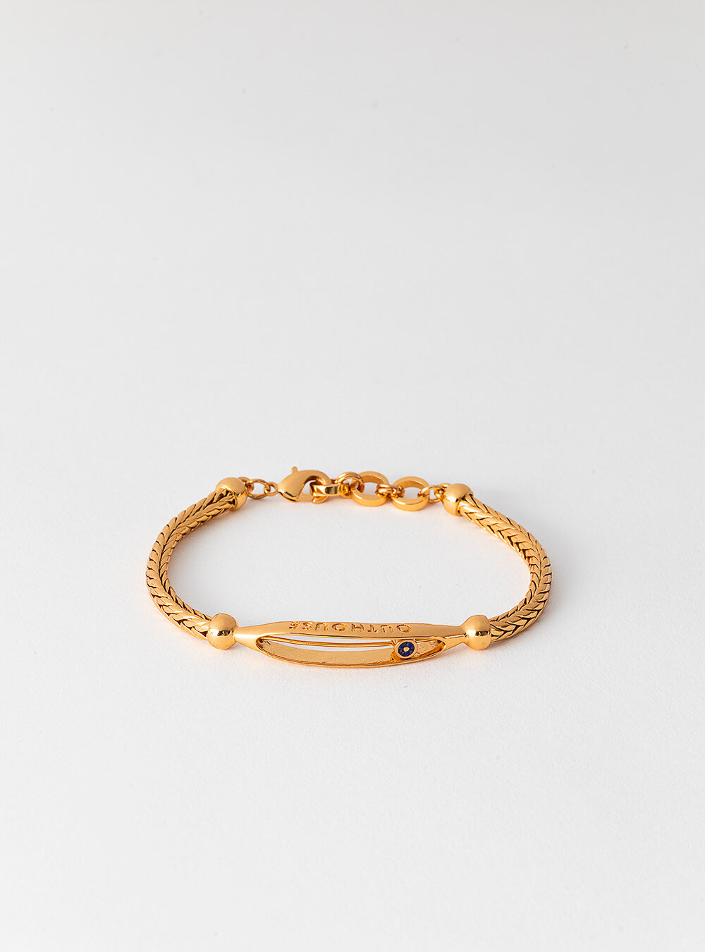 OOMPH Gold Tone S Shape Link Chain Bracelet for Women  Girls Latest  Stylish Buy OOMPH Gold Tone S Shape Link Chain Bracelet for Women   Girls Latest Stylish Online at Best