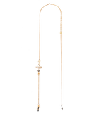 Gold plated optical eyeglasses chain