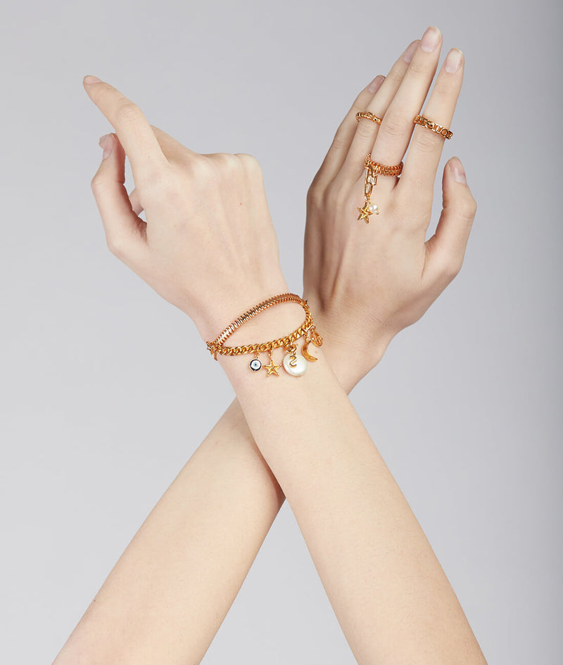 Gold plated women rings